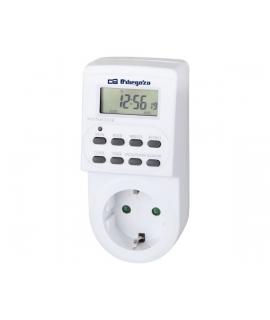 Orbegozo PG 20 Programador Digital Semanal - Potencia hasta 3600W - Funcion Aleatoria - Uso Facil e Intuitivo - Intervalo Minimo