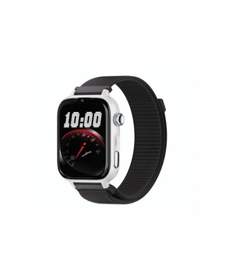 Savefamily Reloj Inteligente Infantil SaveWatch Plus 2 - Pantalla Amoled - Carcasa Blanca - Correa Tela Negra