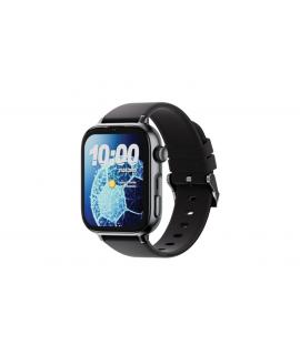 Savefamily Reloj Inteligente Infantil SaveWatch Plus 2 - Pantalla Amoled - Carcasa Negra - Correa Silicona Negra
