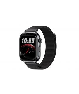 Savefamily Reloj Inteligente Infantil SaveWatch Plus 2 - Pantalla Amoled - Carcasa Negra - Correa Tela Negra