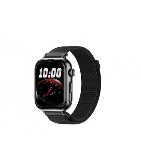 Savefamily Reloj Inteligente Infantil SaveWatch Plus 2 - Pantalla Amoled - Carcasa Negra - Correa Tela Negra