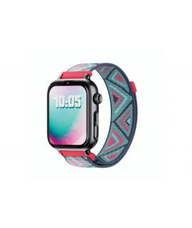 Savefamily Reloj Inteligente Infantil SaveWatch Plus 2 - Pantalla Amoled - Carcasa Negra - Correa Tela Tribeca