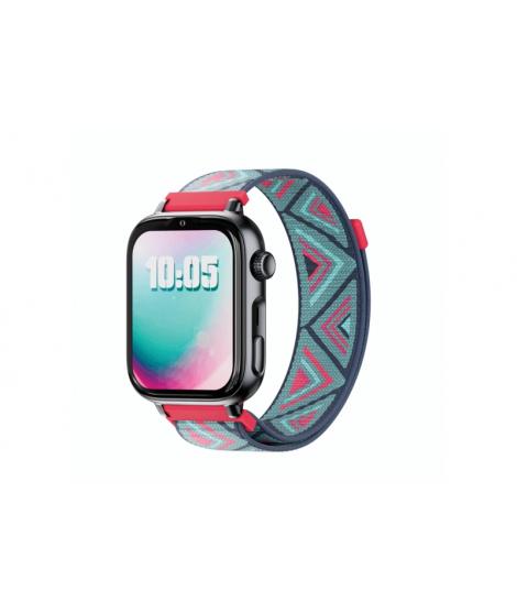 Savefamily Reloj Inteligente Infantil SaveWatch Plus 2 - Pantalla Amoled - Carcasa Negra - Correa Tela Tribeca