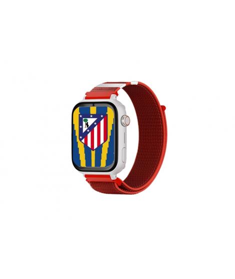 Savefamily Reloj Inteligente Infantil Savewatch Plus Edicion Atletico de Madrid con GPS y Llamada - Correa Tela Roja