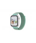 Savefamily Reloj Inteligente Infantil SaveWatch Plus con GPS y Llamada - IP67 - Boton SOS - Carcasa Blanca - Correa Tela Ocean