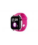 Savefamily Reloj Inteligente Infantil SaveWatch Plus con GPS y Llamada - IP67 - Boton SOS - Carcasa Negra - Correa Silicona Loll