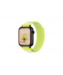 Savefamily Reloj Inteligente Infantil SaveWatch Plus con GPS y Llamada - IP67 - Boton SOS - Carcasa Negra - Correa Tela Fluor