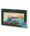 Faber-Castell Pitt Artist Pen Brush City Collection Sydney Estuche con 12 Rotuladores Punta Pincel - Tinta Pigmentada - Alta Res