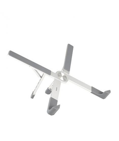 Tooq Soporte para Portatil hasta 17.3" - Plegable y Portatil - Color Plata