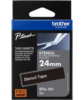 Brother STe151 Cinta de Identificacion Original - Ancho 24mm x 3 metros