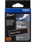 Brother STe151 Cinta de Identificacion Original - Ancho 24mm x 3 metros