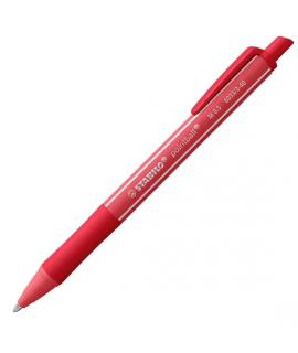 Stabilo Pointball Colorful Boligrafo Retractil - Trazo 0.5mm - Hecho con 87% Bioplastico - Grip Antideslizante - Recargable - Co