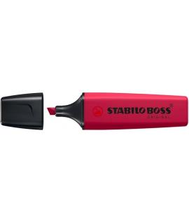 Stabilo Boss Naturecolors Wildflower Edition Marcador Fluorescente - Trazo entre 2 y 5mm - Tinta con Base de Agua - Color Rojo B