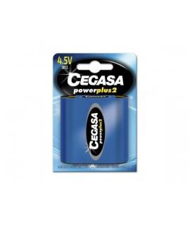 Cegasa Power Plus 2 Pack de 1 Pila 3R12 4.5V - Pila Salina para Aparatos de Bajo Consumo