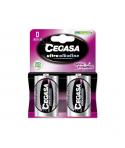 Cegasa Ultra Alcaline Pack de 2 Pilas LR20 D - Alta Tecnologia - Mas Capacidad, Potencia y Rendimiento