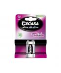 Cegasa Ultra Alcaline Pack de 1 Pila 6LR61 9V - Alta Tecnologia - Mas Capacidad, Potencia y Rendimiento