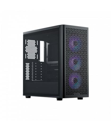 Cooler Master Elite 502 Caja Torre E-ATX - 3 Ventiladores 120mm RGB - Ventana Lateral - Gestion de Cables - Audio - 1xUSB-A - 1x