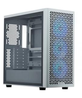 Cooler Master Elite 502 Caja Torre E-ATX - 3 Ventiladores 120mm RGB - Ventana Lateral - Gestion de Cables - Audio - 1xUSB-A - 1x