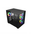 Cooler Master Elite 681 Caja Semitorre ATX/MicroATX/Mini-ITX - 4 Ventiladores 120mm RGB - Vista Panoramica - Doble Camara - Audi