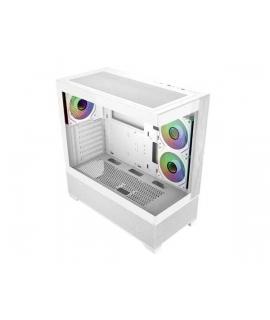 Cooler Master Elite 690 Wood Caja Semitorre ATX/MicroATX/Mini-ITX - 3 Ventiladores 120mm RGB - Vista Panoramica - Doble Camara -