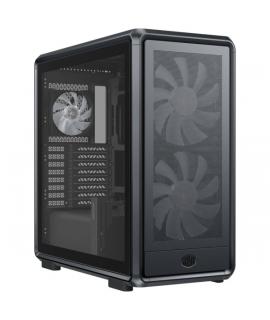Cooler Master Masterframe 600 Caja Torre E-ATX - 2 Ventiladores 200mm RGB Frontales - 1 Ventilador 120mm RGB Trasero - Ventana L