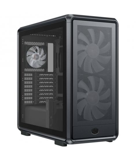 Cooler Master Masterframe 600 Caja Torre E-ATX - 2 Ventiladores 200mm RGB Frontales - 1 Ventilador 120mm RGB Trasero - Ventana L