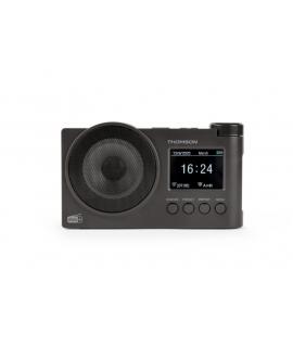 Thomson Radio FM DAB+ con Altavoz Bluetooth - 30 Memorias DAB+ y 30 Memorias FM - Actualizacion Automatica de Emisoras - Pantall