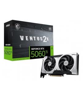 MSI GeForce RTX 5060 TI Tarjeta Grafica 8G VENTUS 2X OC PLUS 8GB GDDR7