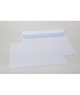 Sam Pack de 250 Sobres de Papel Offset 90grs - Medidas 190x250mm - Autoadhesivo con Tira de Silicona - Color Blanco
