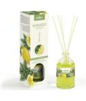 Prady Ambientador Mikado Limon y Hierbabuena - Frasco de Cristal 100 ml y Varitas Difusoras