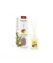 Prady Ambientador Mikado Canela Vanille - Frasco de Cristal 100 ml y Varitas Difusoras