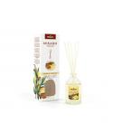Prady Ambientador Mikado Canela Vanille - Frasco de Cristal 100 ml y Varitas Difusoras