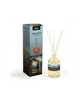 Prady Ambientador Mikado Black Inciense - Frasco de Cristal 100 ml y Varitas Difusoras