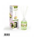 Prady Ambientador Mikado Melon - Frasco de Cristal 100 ml y Varitas Difusoras