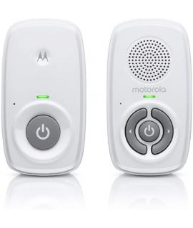 Motorola Nursery AM21 Vigilabebes de Audio - Alcance hasta 300m en Exterior y 50m en Interior - Conexion DECT - Color Blanco