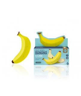 Comansi Fruitcube Rompecabezas Plátano&nbsp;- Puzzle Rompecabeza - Inspirado en Fruta - Juego de Lógica - Juego Educativo