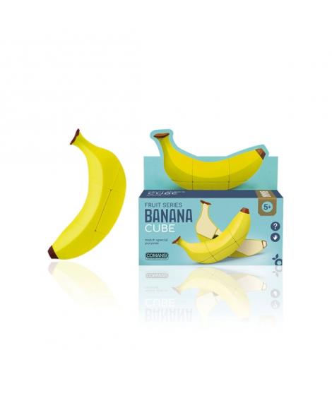 Comansi Fruitcube Rompecabezas Plátano&nbsp;- Puzzle Rompecabeza - Inspirado en Fruta - Juego de Lógica - Juego Educativo