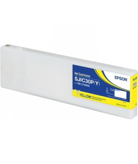 Epson SJIC30P(Y) Amarillo Cartucho de Tinta Original - C33S020642