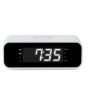Thomson CR221I Radio Reloj Despertador - Cargador Induccion - USB - Doble Alarma - Color Blanco