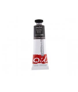 Daler Rowney Graduate Pintura al Oleo - Tubo de Aluminio - 38ml - Color Negro Lampara