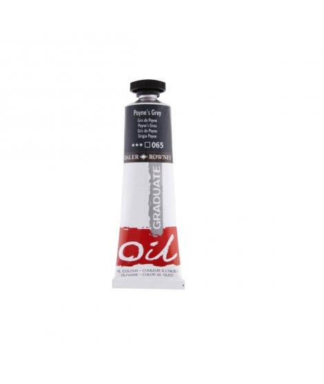Daler Rowney Graduate Pintura al Oleo - Tubo de Aluminio - 38ml - Color Gris de Payne