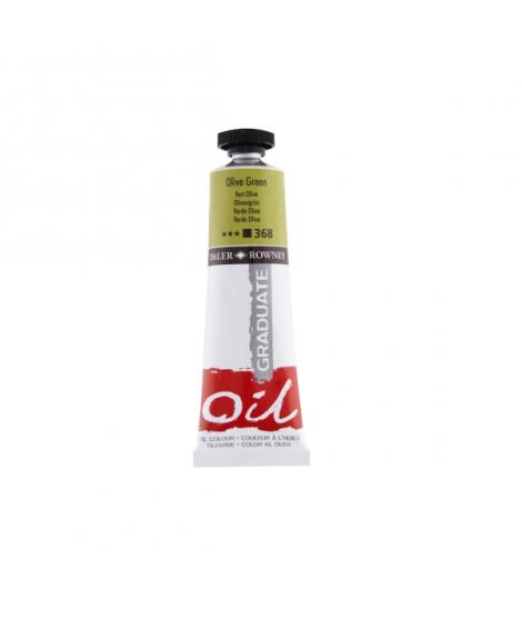 Daler Rowney Graduate Pintura al Oleo - Tubo de Aluminio - 38ml - Color Verde Oliva