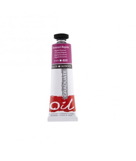 Daler Rowney Graduate Pintura al Oleo - Tubo de Aluminio - 38ml - Color Magenta Permanente