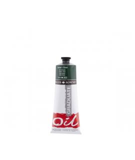 Daler Rowney Graduate Pintura al Oleo - Tubo de Aluminio - 220ml - Color Verde Hooker