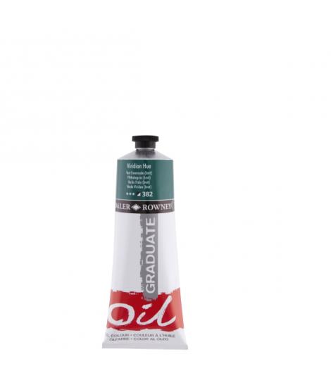 Daler Rowney Graduate Pintura al Oleo - Tubo de Aluminio - 220ml - Color Viridiano