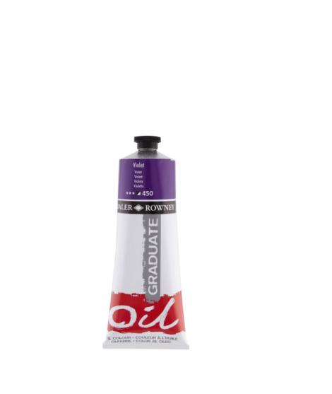 Daler Rowney Graduate Pintura al Oleo - Tubo de Aluminio - 220ml - Color Violeta