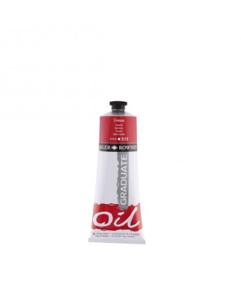 Daler Rowney Graduate Pintura al Oleo - Tubo de Aluminio - 220ml - Color Carmesi