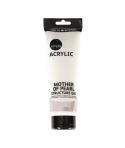 Daler Rowney Simply Mother Of Pearl Gel Acrilico - Efecto Nacarado -Tubo de Plastico - 250ml - Color Blanco