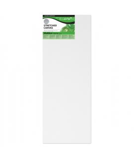 Daler Rowney Simply Bastidor Entelado - 30x80cm - Imprimacion Triple - Grano Medio - 100% Algodon sin Acido - 250g - Color Blanc