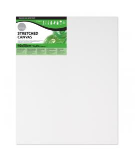 Daler Rowney Simply Bastidor Entelado - 40x50cm - Imprimacion Triple - Grano Medio - 100% Algodon sin Acido - 250g - Color Blanc